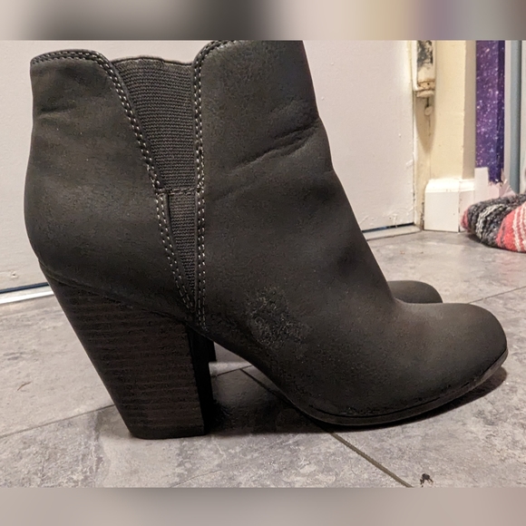 Fergalicious Shoes - Fergalicious Grey Booties